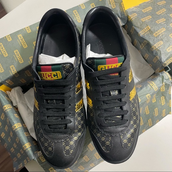 Dapper Dan Gucci LIMITED Sneakers - Black - Picture 2 of 11